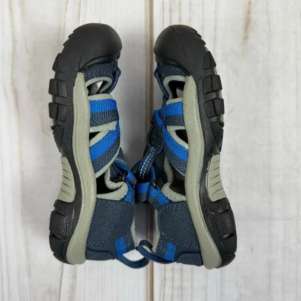 Keen‎ Kids Water Sandals Newport H2 Blue Gray Size 10 Toddler